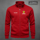 Buzo Cuello Alto Ferrari Bordado
