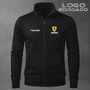 Buzo Cuello Alto Ferrari Bordado