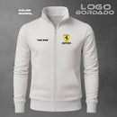 Buzo Cuello Alto Ferrari Bordado